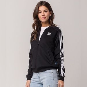 Adidas athletic track jacket